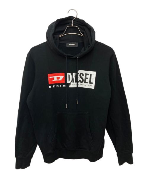 DIESEL（ディーゼル）DIESEL (ディーゼル) S-GIRK-HOOD ブラック サイズ:Mの古着・服飾アイテム