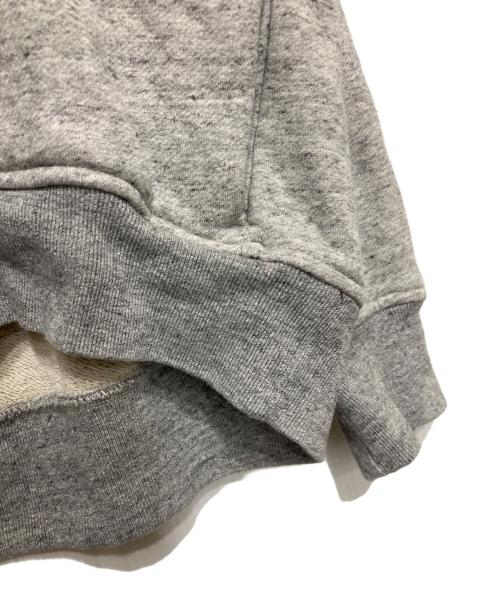 Americana（アメリカーナ）Americana (アメリカーナ) MA-1型バックワッペンジップアップスウェット グレー サイズ:不明の古着・服飾アイテム