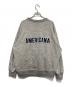 Americana (アメリカーナ) MA-1型バックワッペンジップアップスウェット グレー サイズ:不明：6000円