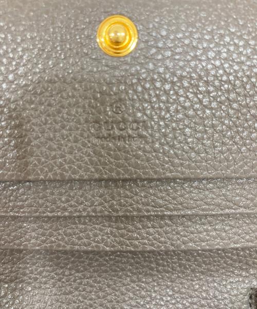 GUCCI（グッチ）GUCCI (グッチ) ミニチェーンウォレット グレーの古着・服飾アイテム