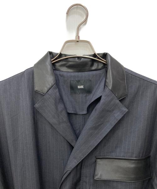 HARE（ハレ）HARE (ハレ) レザーキリカエオールインワン グレー サイズ:Fの古着・服飾アイテム