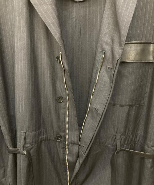HARE（ハレ）HARE (ハレ) レザーキリカエオールインワン グレー サイズ:Fの古着・服飾アイテム