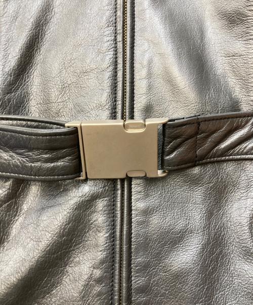 BELSTAFF（ベルスタッフ）BELSTAFF (ベルスタッフ) レザーコート ブラック サイズ:Lの古着・服飾アイテム