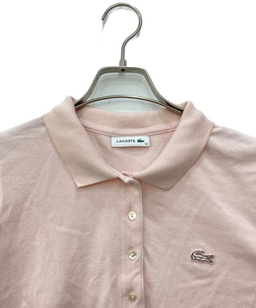 LACOSTE（ラコステ）LACOSTE (ラコステ) ポロシャツ ピンク サイズ:40の古着・服飾アイテム