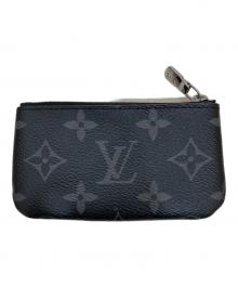 LOUIS VUITTON（ルイ ヴィトン）の古着「カード＆キーケース ポシェット・クレ」｜グレー