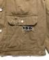 中古・古着 DIESEL (ディーゼル) ダメージ加工ワークジャケット ブラウン サイズ:XL：7000円