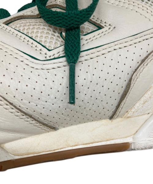 NEW BALANCE（ニューバランス）NEW BALANCE (ニューバランス) Aime Leon Dore (エメ レオン ドレ) ハイカットスニーカー グリーン×アイボリー サイズ:29の古着・服飾アイテム