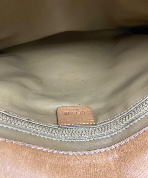 CELINE（セリーヌ）CELINE (セリーヌ) ショルダーバッグ ブラウンの古着・服飾アイテム