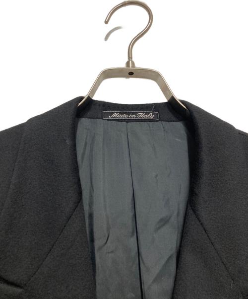 VALENTINO UOMO（ヴァレンティノ ウモ）VALENTINO UOMO (ヴァレンティノ ウモ) カシミヤ金釦ダブルジャケット ブラック サイズ:38の古着・服飾アイテム