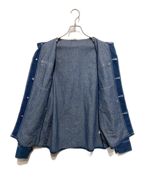 Pointer（ポインター）POINTER (ポインター) カバーオール インディゴ サイズ:Sの古着・服飾アイテム