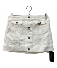 中古・古着通販】machatt (マチャット) ウエストタックデニムデニム
