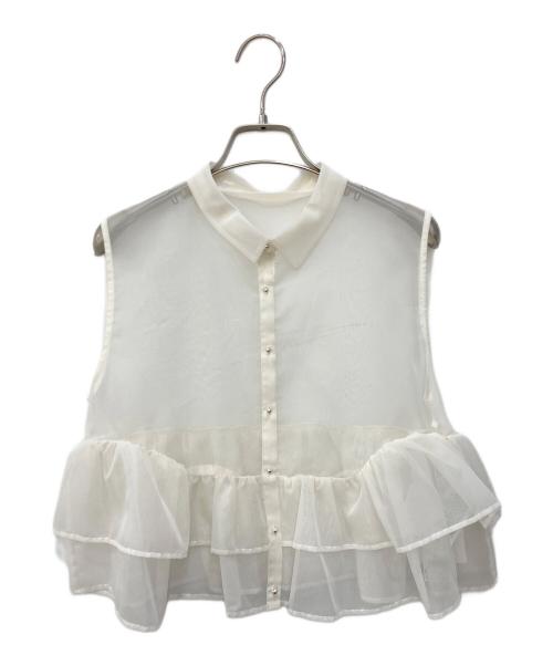 CELFORD（セルフォード）CELFORD (セルフォード) ブラウス ホワイト サイズ:36 未使用品の古着・服飾アイテム
