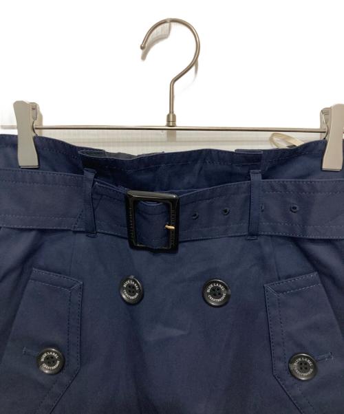 BLUE LABEL CRESTBRIDGE（ブルーレーベルクレストブリッジ）BLUE LABEL CRESTBRIDGE (ブルーレーベルクレストブリッジ) ドッキングスカート ブラック×ネイビー サイズ:SIZE 38の古着・服飾アイテム
