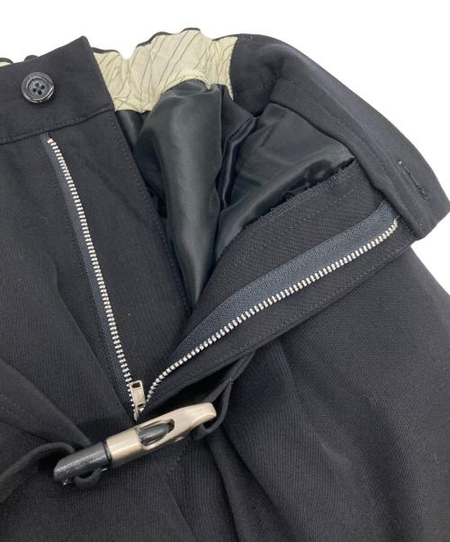 Ujoh（ウジョー）UJOH (ウジョー) ベルテッドワイドパンツ ブラック サイズ:2の古着・服飾アイテム