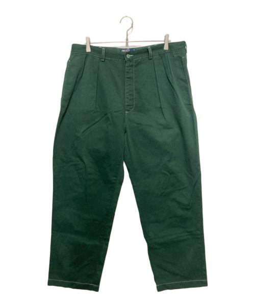 POLO RALPH LAUREN（ポロ・ラルフローレン）POLO RALPH LAUREN (ポロ・ラルフローレン) ポロチノ グリーン サイズ:SIZE 38の古着・服飾アイテム