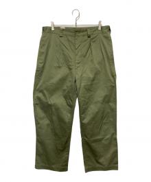 waiper（ワイパー）の古着「M-52  WESTPOINT テーパードチノトラウザー」｜グリーン