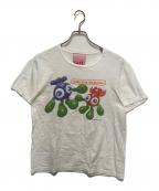 LANEレーン）の古着「プリントTシャツ」｜ホワイト