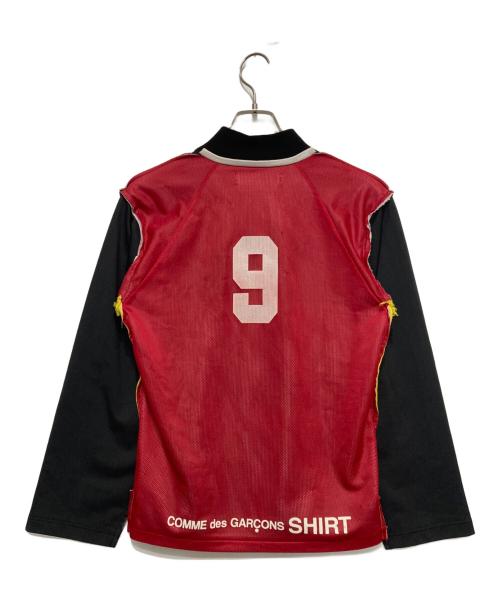 COMME des GARCONS SHIRT（コムデギャルソンシャツ）COMME des GARCONS SHIRT (コムデギャルソンシャツ) トラックジャケット ブラック サイズ:Sの古着・服飾アイテム