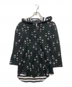 COMME des GARCONS HOMMEコムデギャルソン オム）の古着「ジップパーカー」｜ブラック