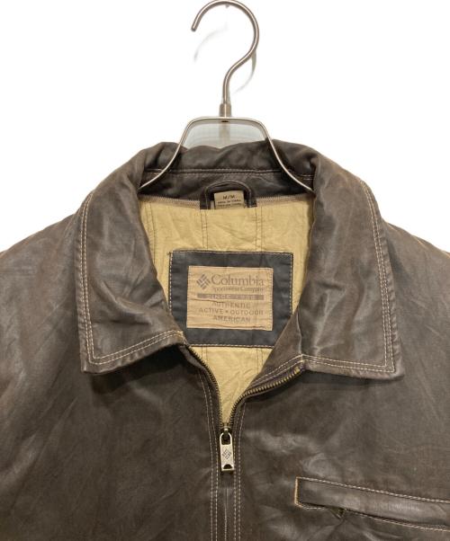 Columbia（コロンビア）Columbia (コロンビア) ジップアップジャケット ブラウン サイズ:Mの古着・服飾アイテム