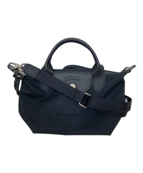LONGCHAMP（ロンシャン）LONGCHAMP (ロンシャン) ル プリアージュ® エナジー XS トップハンドルバッグ ブラックの古着・服飾アイテム