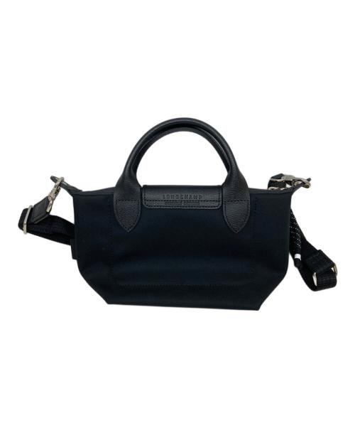 LONGCHAMP（ロンシャン）LONGCHAMP (ロンシャン) ル プリアージュ® エナジー XS トップハンドルバッグ ブラックの古着・服飾アイテム
