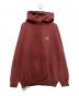 X-LARGE（エクストララージ）の古着「Logo Embroidery Hoodie」｜ブラウン