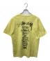 stussy (ステューシー) TRIBE STACK TEE トライブ スタック ティー イエロー サイズ:Ｌ：6000円