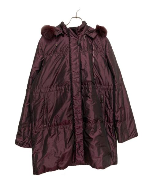 BALMAIN（バルマン）BALMAIN (バルマン) ダウンコート パープル サイズ:Lの古着・服飾アイテム