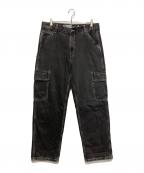 LEVI'Sリーバイス）の古着「SilverTab ルーズフィットカーゴ」｜ブラック