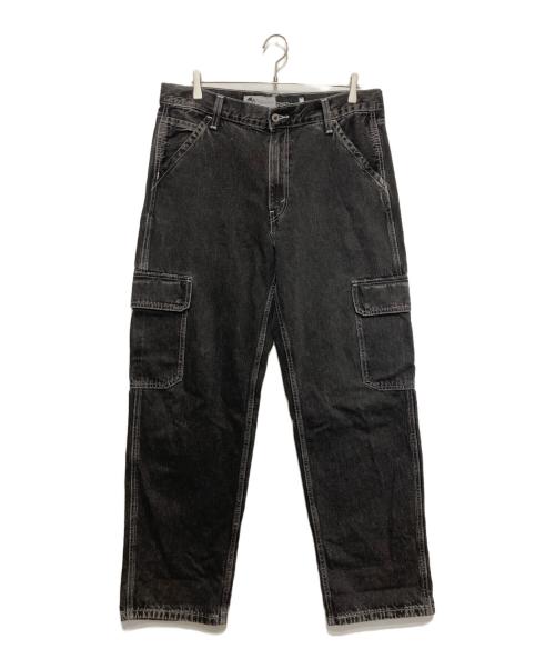 LEVI'S（リーバイス）LEVI'S (リーバイス) SilverTab ルーズフィットカーゴ ブラック サイズ:W34 L32の古着・服飾アイテム
