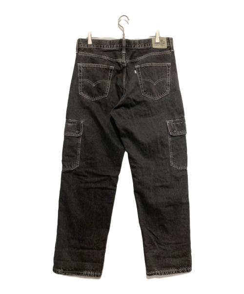 LEVI'S（リーバイス）LEVI'S (リーバイス) SilverTab ルーズフィットカーゴ ブラック サイズ:W34 L32の古着・服飾アイテム