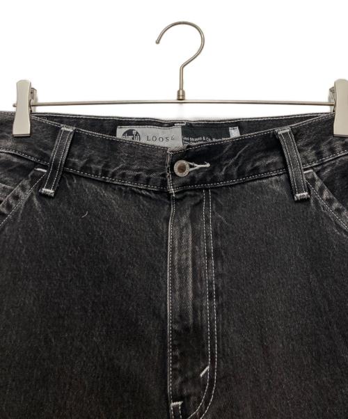 LEVI'S（リーバイス）LEVI'S (リーバイス) SilverTab ルーズフィットカーゴ ブラック サイズ:W34 L32の古着・服飾アイテム