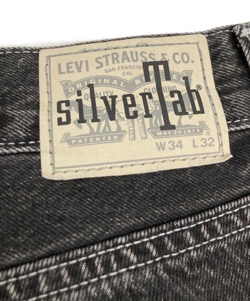 LEVI'S（リーバイス）LEVI'S (リーバイス) SilverTab ルーズフィットカーゴ ブラック サイズ:W34 L32の古着・服飾アイテム