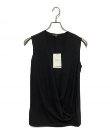 theory（セオリー）の古着「DRAPED SHELL ブラウス」｜ブラック