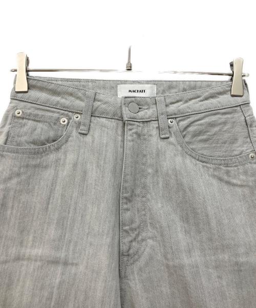 machatt（マチャット）machatt (マチャット) ウォッシュデニム グレー サイズ:Ｍ 未使用品の古着・服飾アイテム