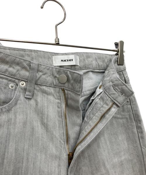 machatt（マチャット）machatt (マチャット) ウォッシュデニム グレー サイズ:Ｍ 未使用品の古着・服飾アイテム