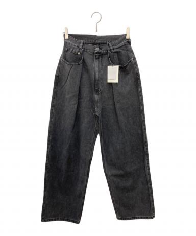 中古・古着通販】machatt (マチャット) ウエストタックデニムデニム