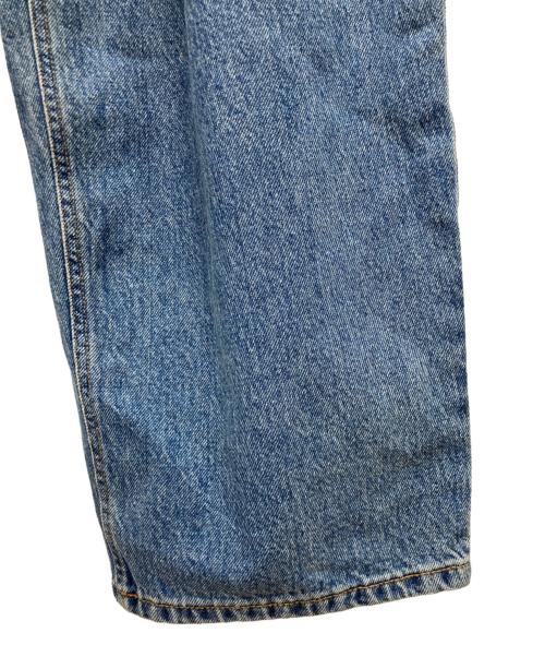 machatt（マチャット）machatt (マチャット) ウエストタックデニムデニムパンツ ブルー サイズ:36の古着・服飾アイテム