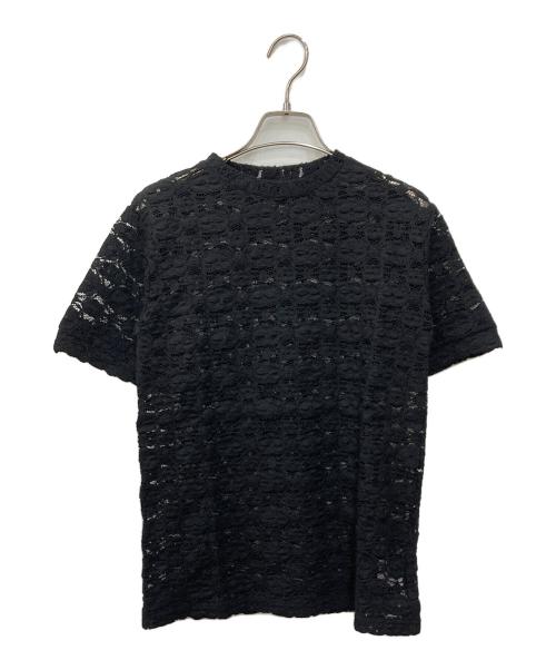 machatt（マチャット）machatt (マチャット) ラッセルレーストップス ブラック サイズ:F 未使用品の古着・服飾アイテム
