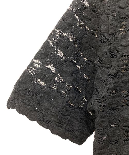 machatt（マチャット）machatt (マチャット) ラッセルレーストップス ブラック サイズ:F 未使用品の古着・服飾アイテム