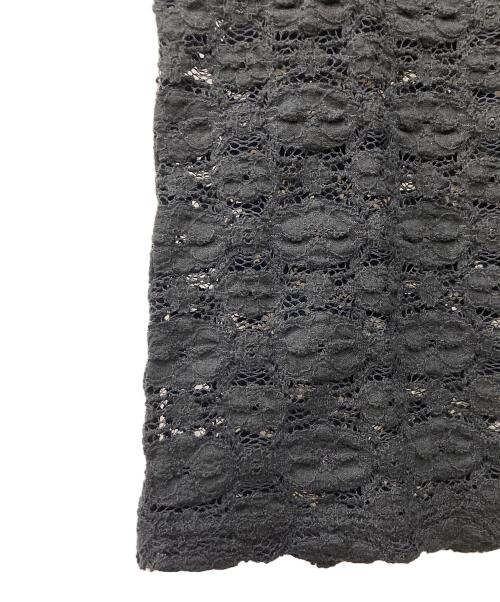 machatt（マチャット）machatt (マチャット) ラッセルレーストップス ブラック サイズ:F 未使用品の古着・服飾アイテム