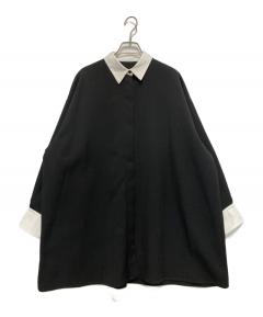 中古・古着通販】machatt (マチャット) ダブルクロスバイカラードレス