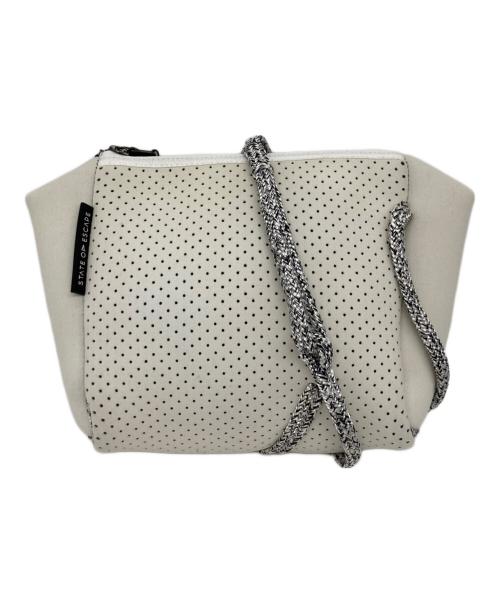 STATE OF ESCAPE（ステイトオブエスケープ）STATE OF ESCAPE (ステイトオブエスケープ) FESTIVAL SHOULDER BAG アイボリー 未使用品の古着・服飾アイテム