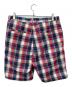 stussy (ステューシー) リンクロゴマドラスショートパンツ レッド×ネイビー サイズ:32：6000円