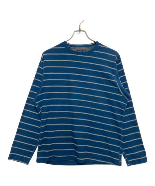 Patagonia（パタゴニア）Patagonia (パタゴニア) MICRO D-LUXE CREW ネイビー サイズ:Sの古着・服飾アイテム
