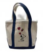 L.L.Bean×PEANUTSエルエルビーン×ピーナッツ）の古着「Boat and Tote BAG」｜アイボリー