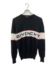 GIVENCHY（ジバンシィ）の古着「Band Heavy Sweater」｜ブラック