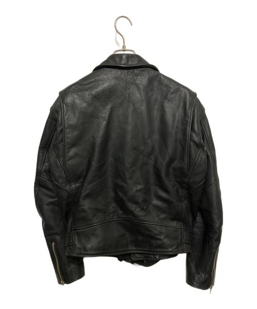 HARLEY-DAVIDSON（ハーレーダビッドソン）HARLEY-DAVIDSON (ハーレーダビッドソン) ダブルライダースジャケット ブラック サイズ:Mの古着・服飾アイテム