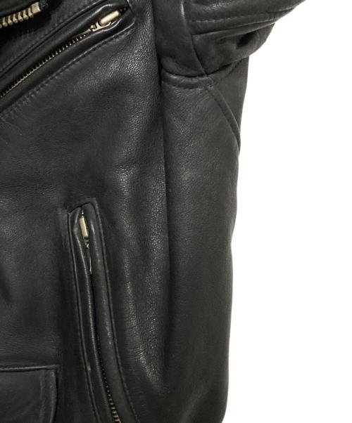 HARLEY-DAVIDSON（ハーレーダビッドソン）HARLEY-DAVIDSON (ハーレーダビッドソン) ダブルライダースジャケット ブラック サイズ:Mの古着・服飾アイテム